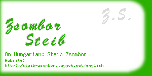 zsombor steib business card